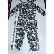 MAMELUCOS COLOR PLOMO CAMUFLADO TALLA S