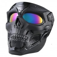 MASCARA CALAVERA NEGRO